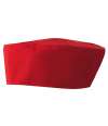 PR653 Premier Chef's Skull Cap Red colour image